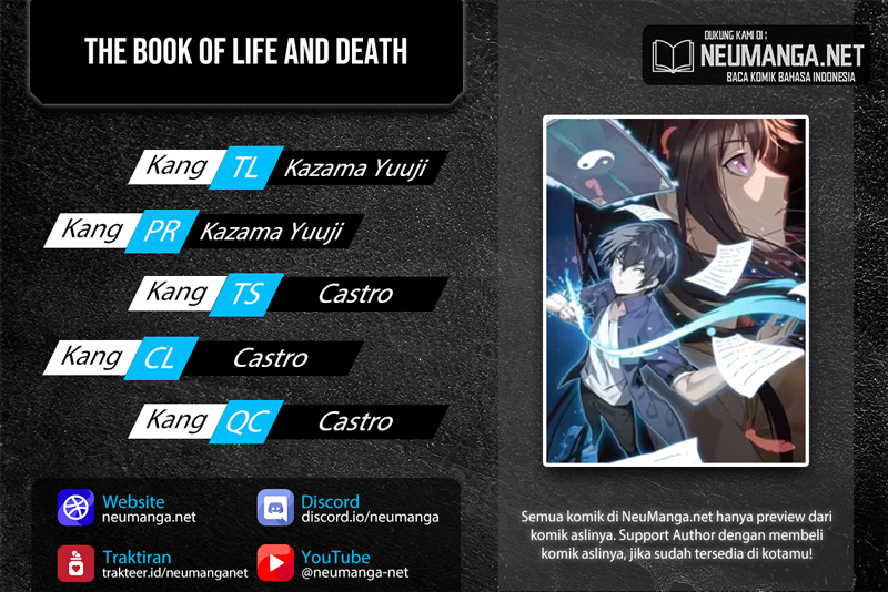 The Book of Life and Death Chapter 5 - halaman 1