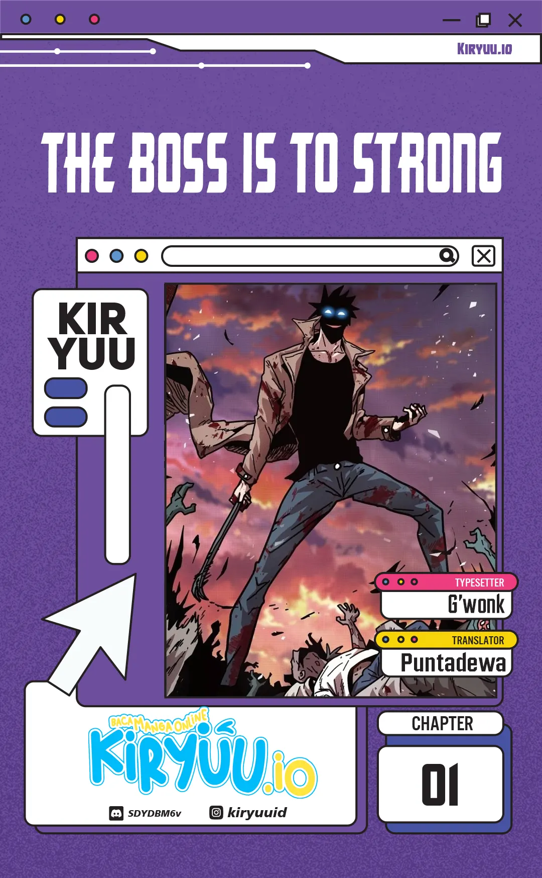The Boss Is Too Strong Chapter 1 - halaman 1