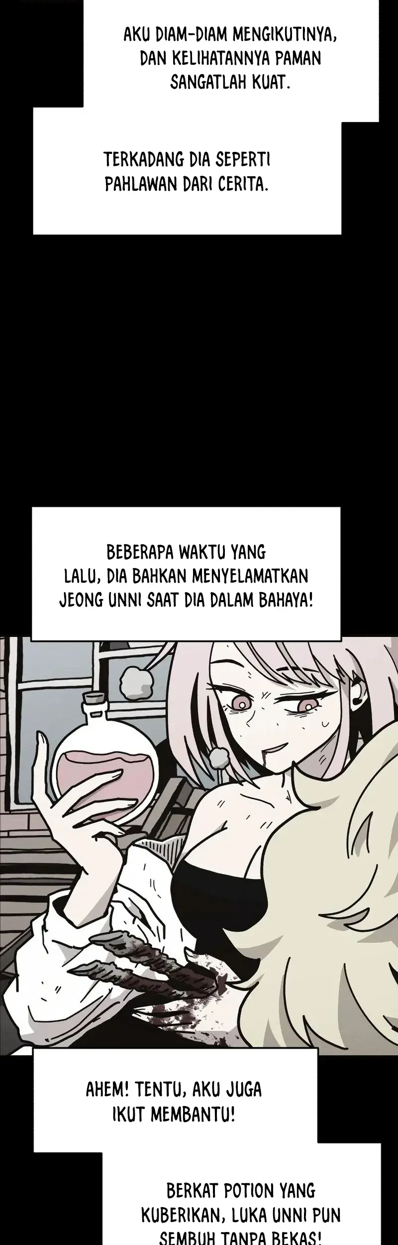 The Boss Is Too Strong Chapter 10 - halaman 54