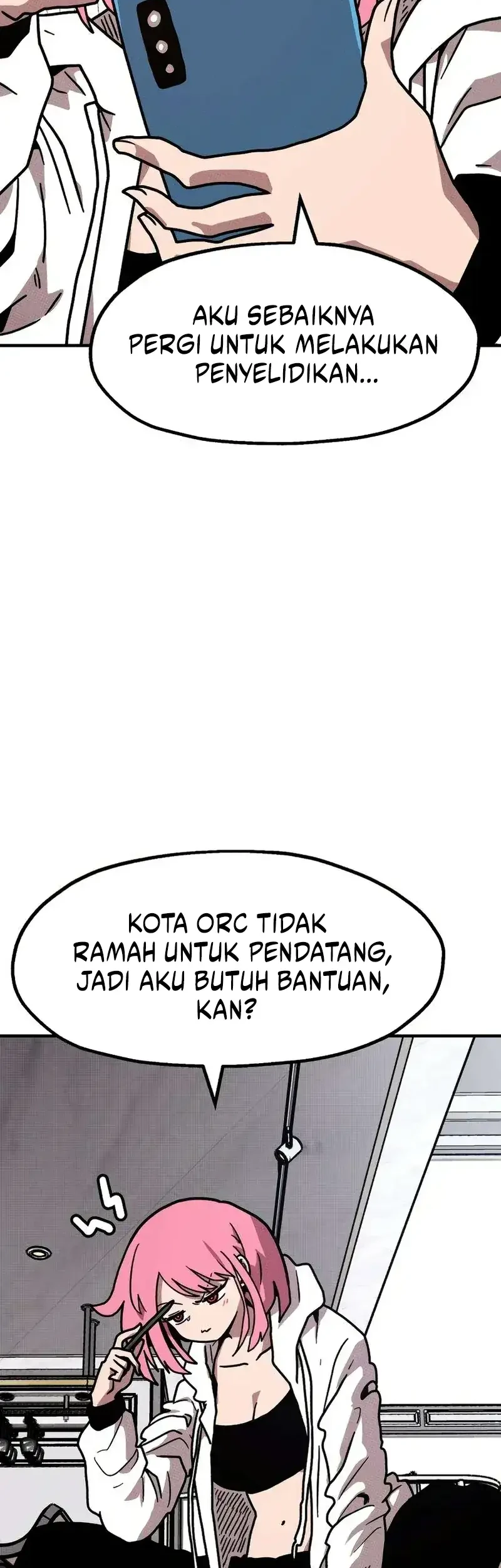 The Boss Is Too Strong Chapter 11 - halaman 57