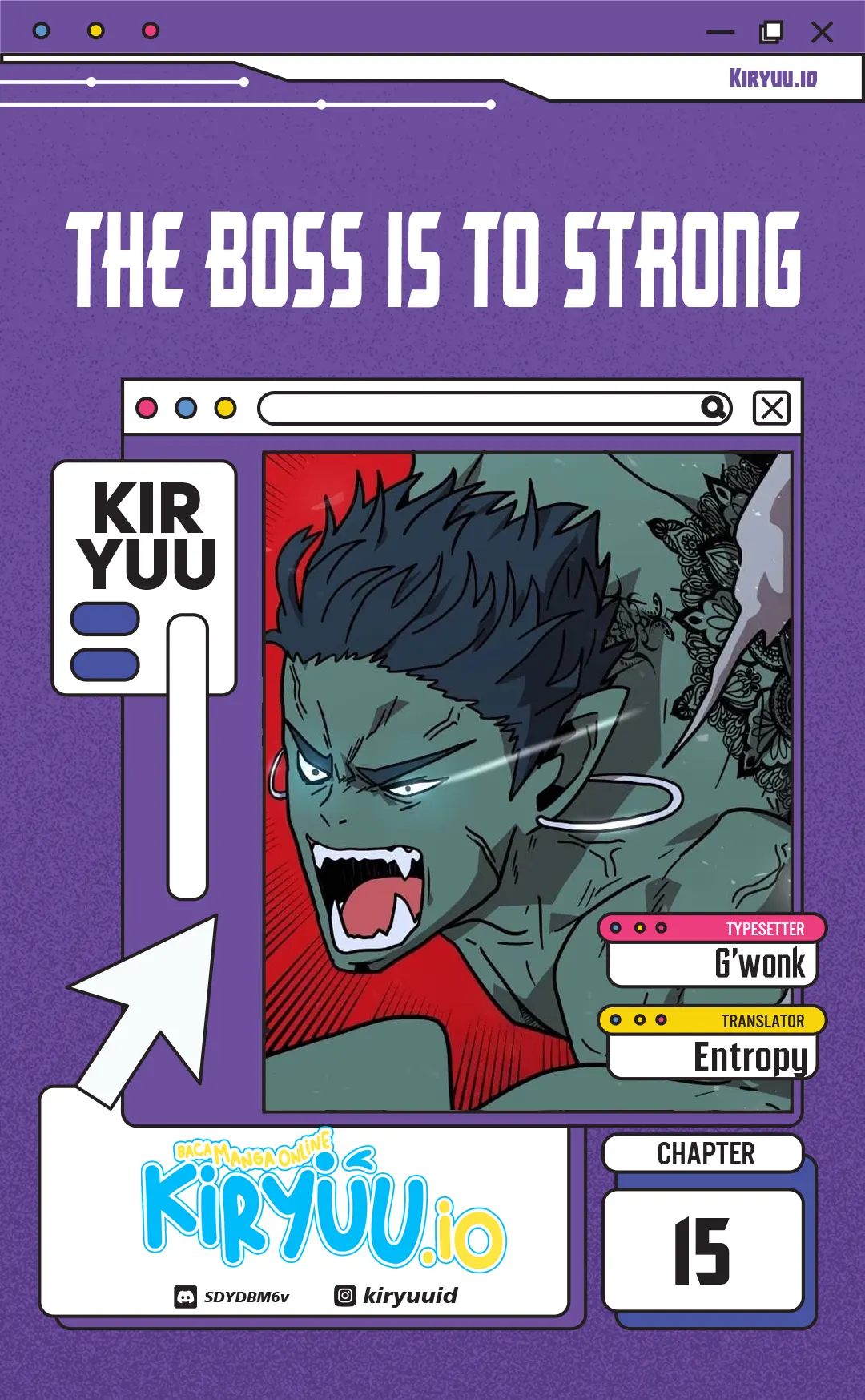 The Boss Is Too Strong Chapter 15 - halaman 1