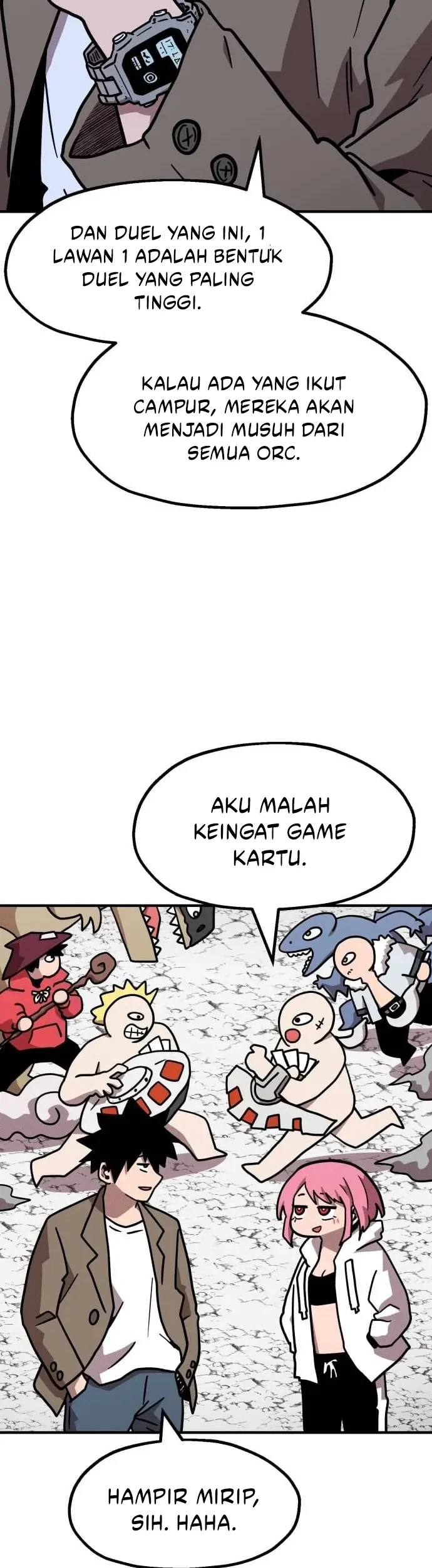 The Boss Is Too Strong Chapter 15 - halaman 47
