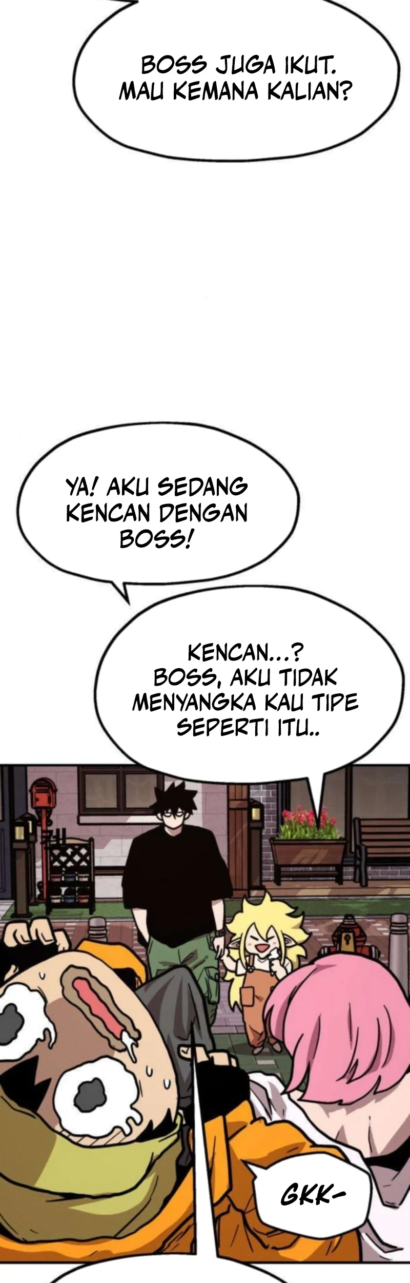 The Boss Is Too Strong Chapter 21 - halaman 26