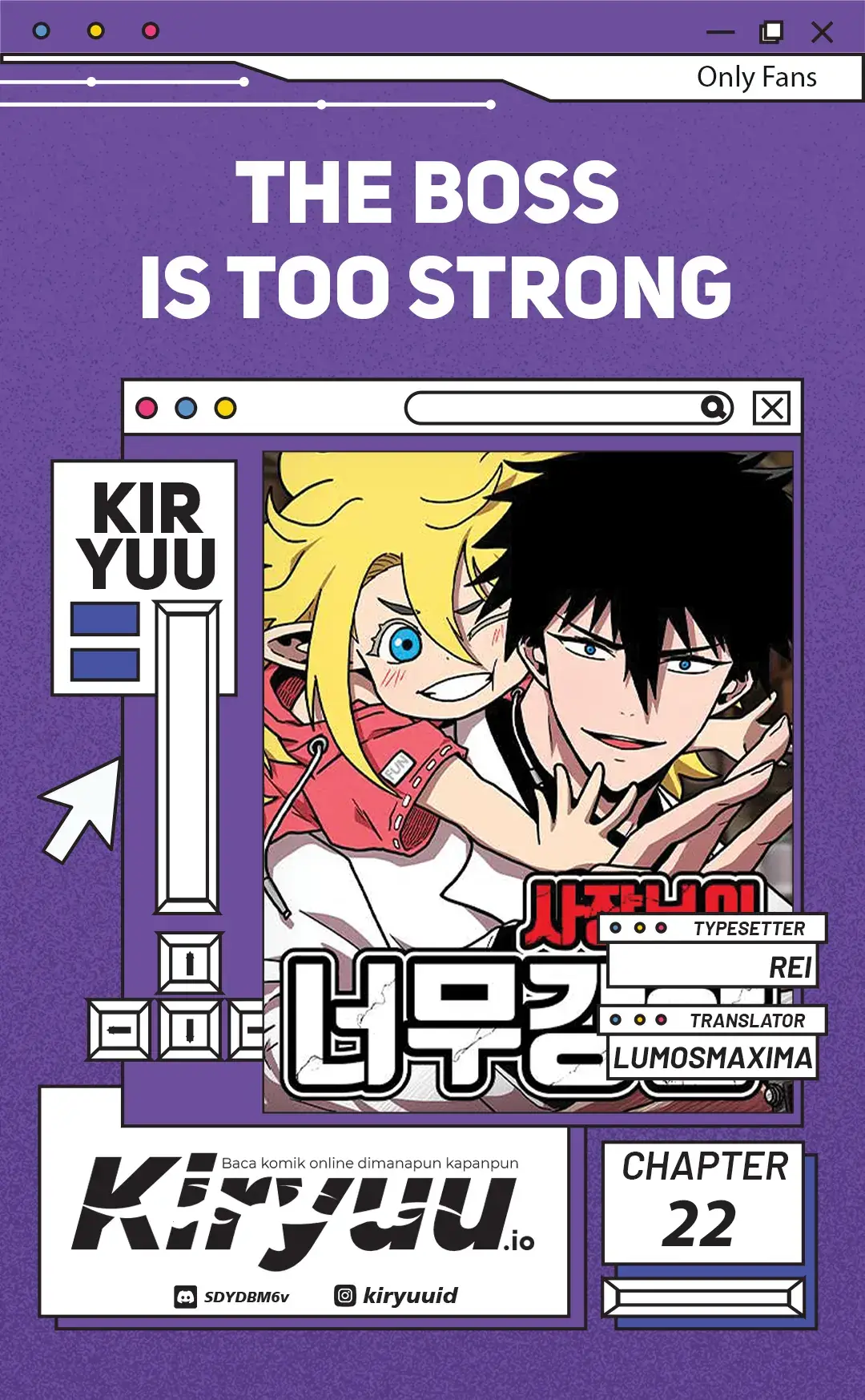 The Boss Is Too Strong Chapter 22 - halaman 1