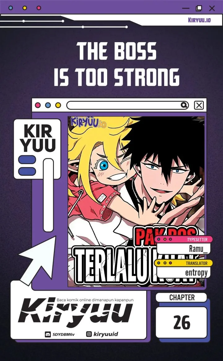 The Boss Is Too Strong Chapter 26 - halaman 1
