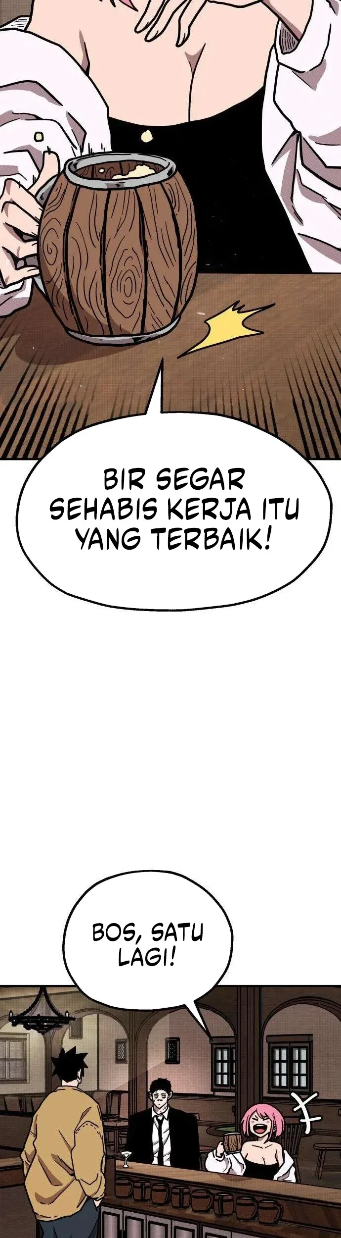 The Boss Is Too Strong Chapter 27 - halaman 46