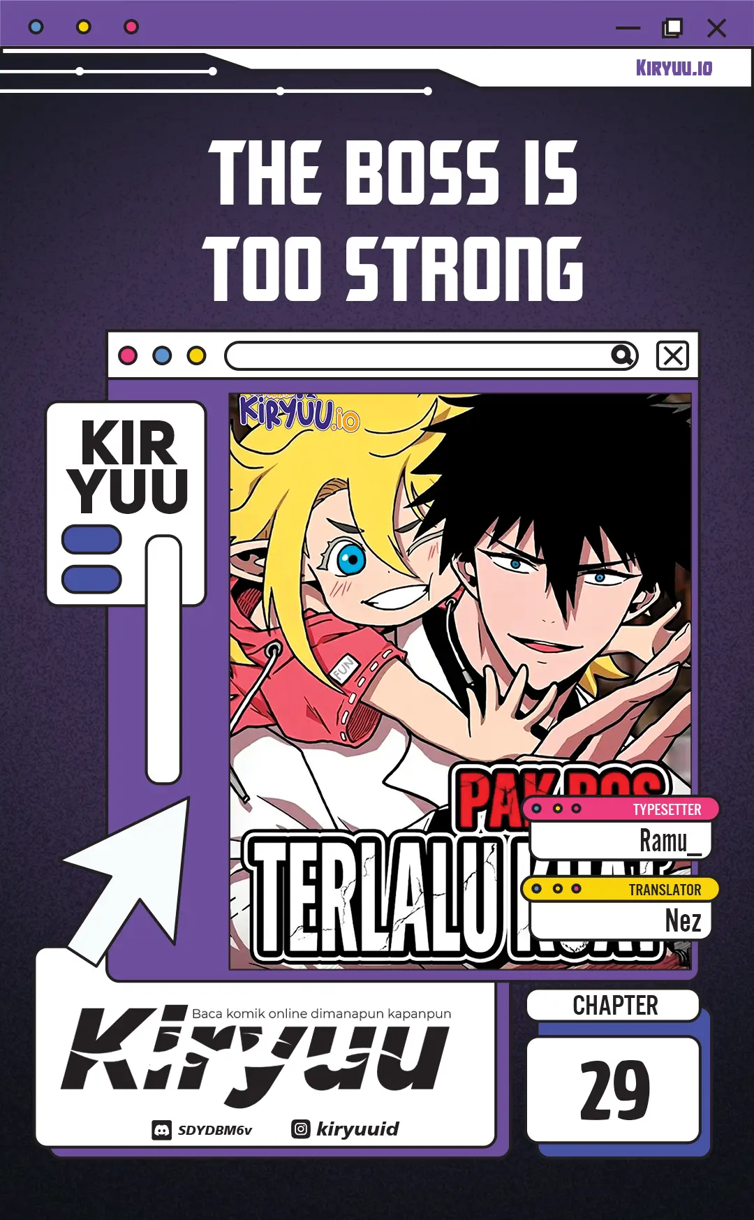 The Boss Is Too Strong Chapter 29 - halaman 1