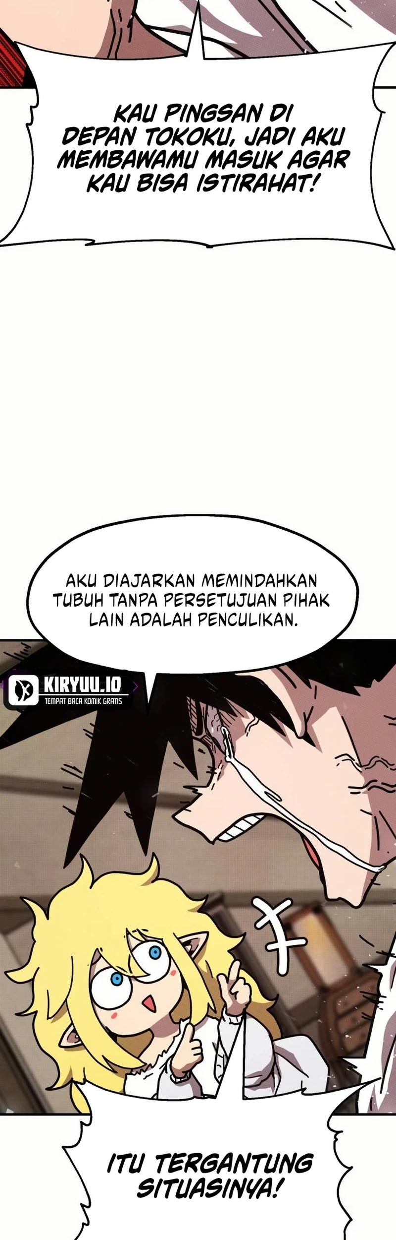 The Boss Is Too Strong Chapter 3 - halaman 49