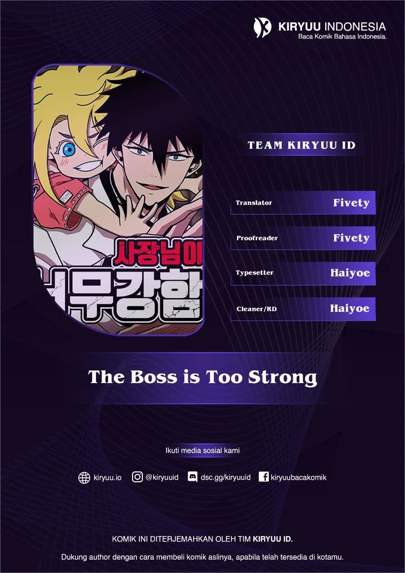 The Boss Is Too Strong Chapter 7 - halaman 1