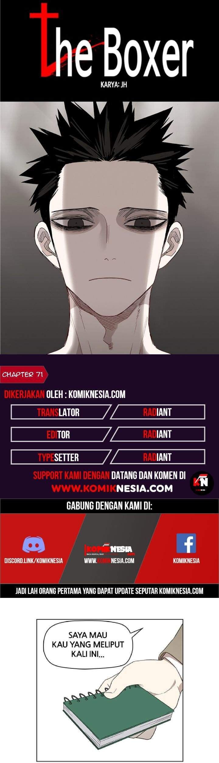 The Boxer Chapter 71 - halaman 1