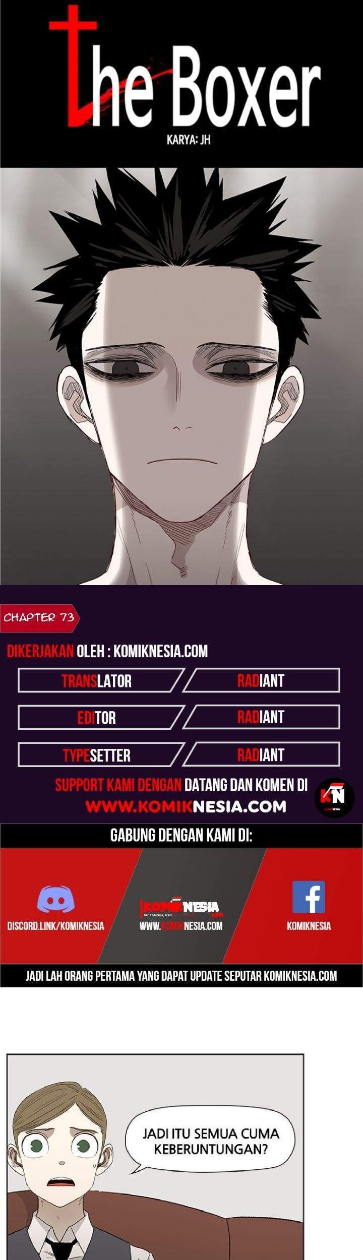 The Boxer Chapter 73 - halaman 1
