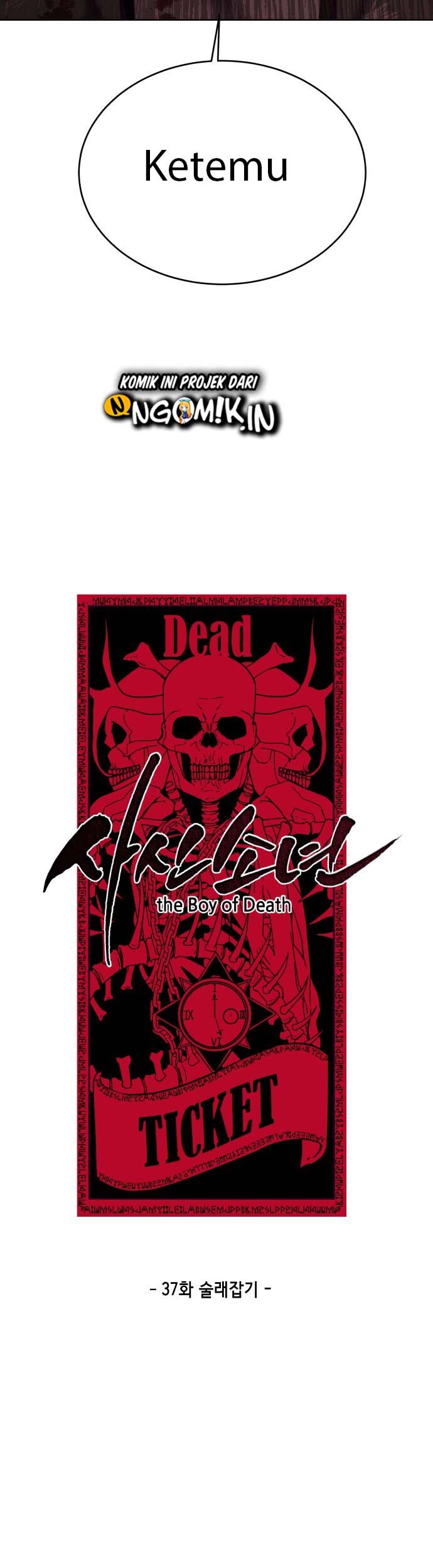 The Boy of Death Chapter 37 - halaman 5