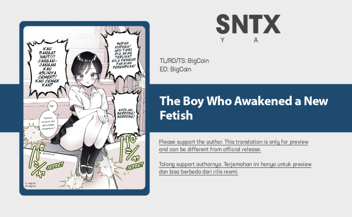 The Boy Who Awakened a New Fetish Chapter 5 - halaman 1