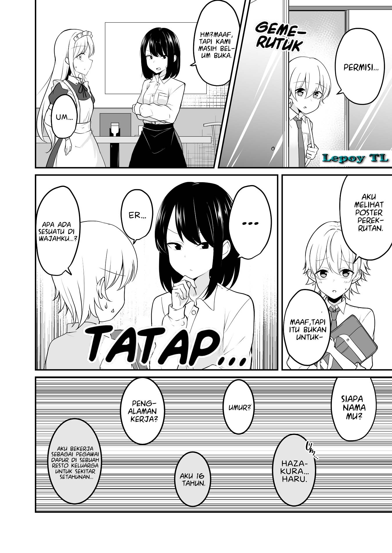 The Boy Who Somehow Ended Up Working in a Maid Cafe Chapter 0 - halaman 2