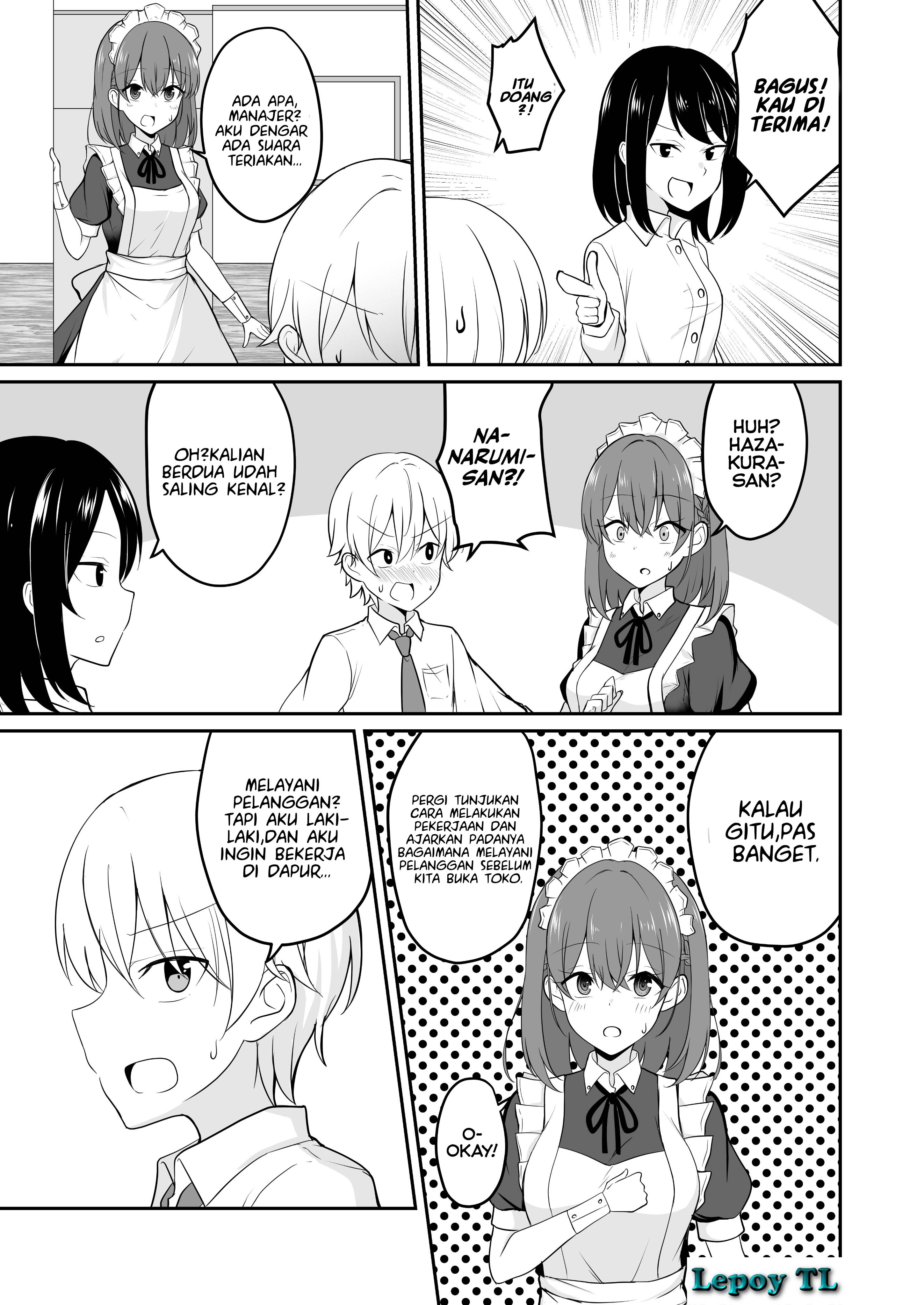 The Boy Who Somehow Ended Up Working in a Maid Cafe Chapter 0 - halaman 3