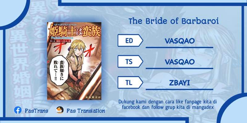 The Bride of Barbaroi Chapter 3.1 - halaman 1