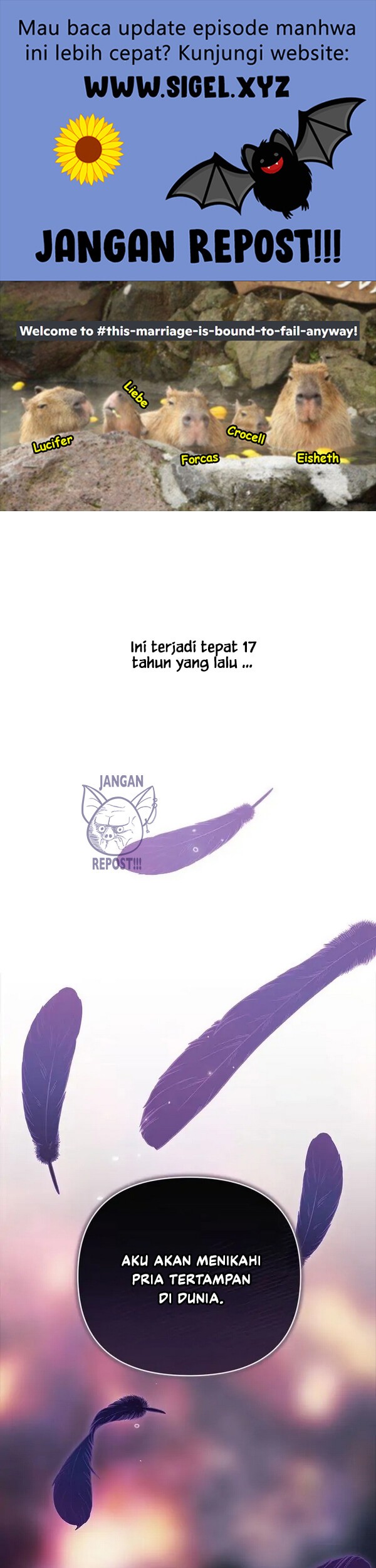 The Broken Ring: This Marriage Will Fail Anyway Chapter 0.1 - halaman 1