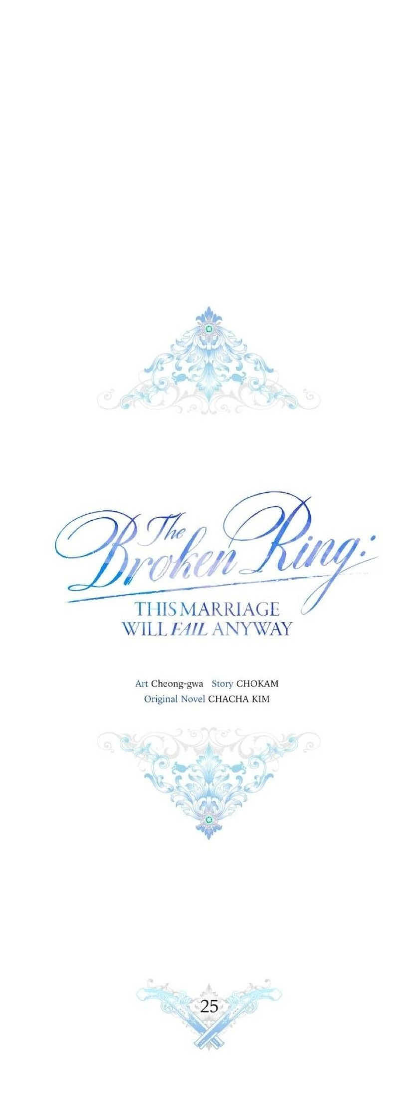 The Broken Ring: This Marriage Will Fail Anyway Chapter 25 - halaman 25