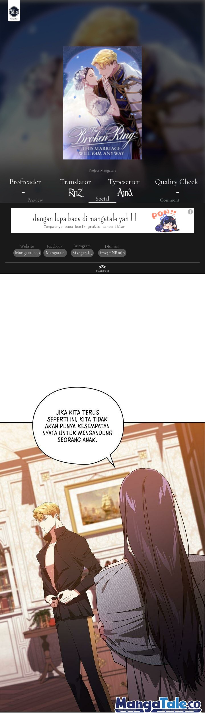 The Broken Ring: This Marriage Will Fail Anyway Chapter 28 - halaman 1