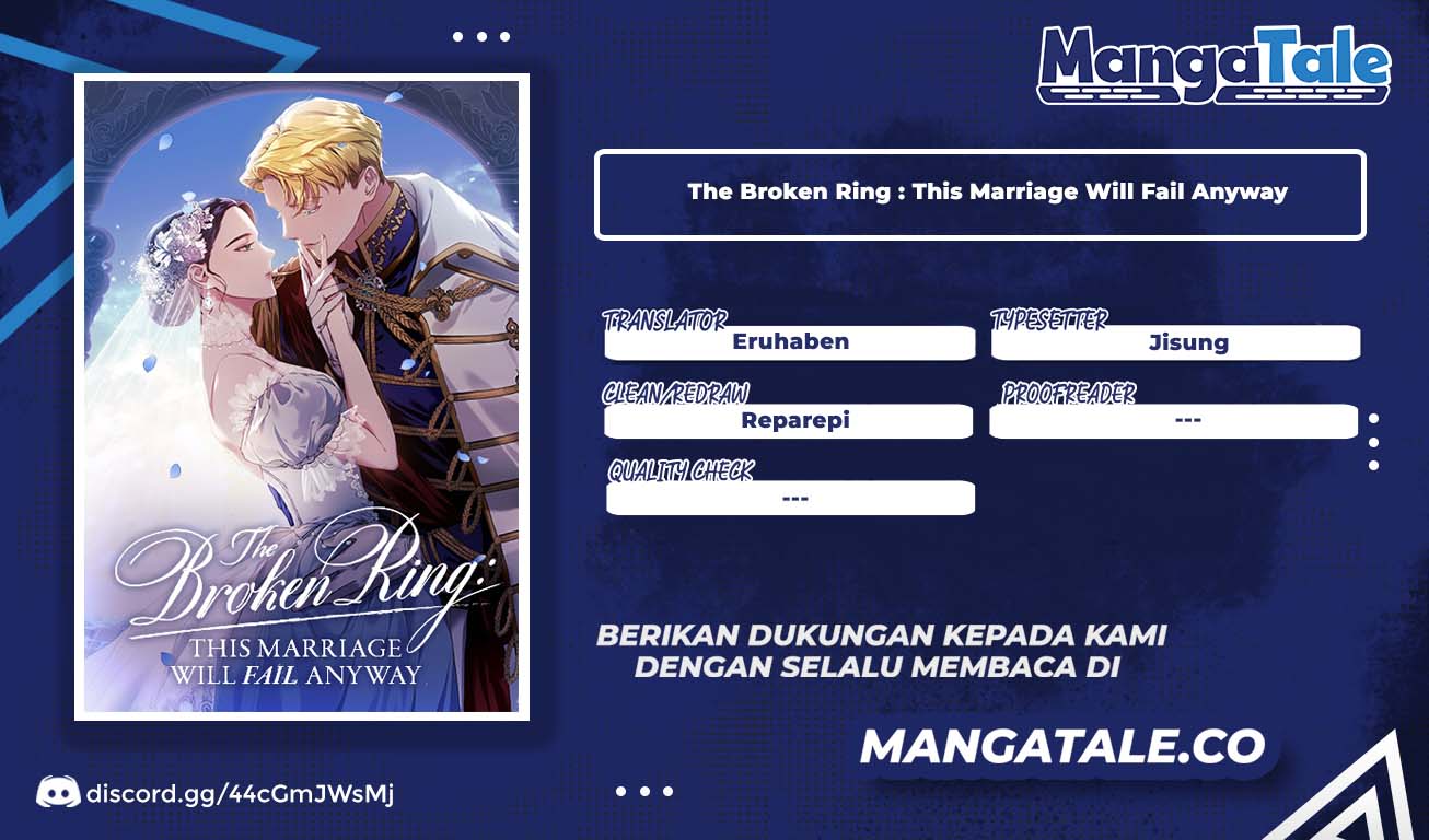 The Broken Ring: This Marriage Will Fail Anyway Chapter 3 - halaman 1