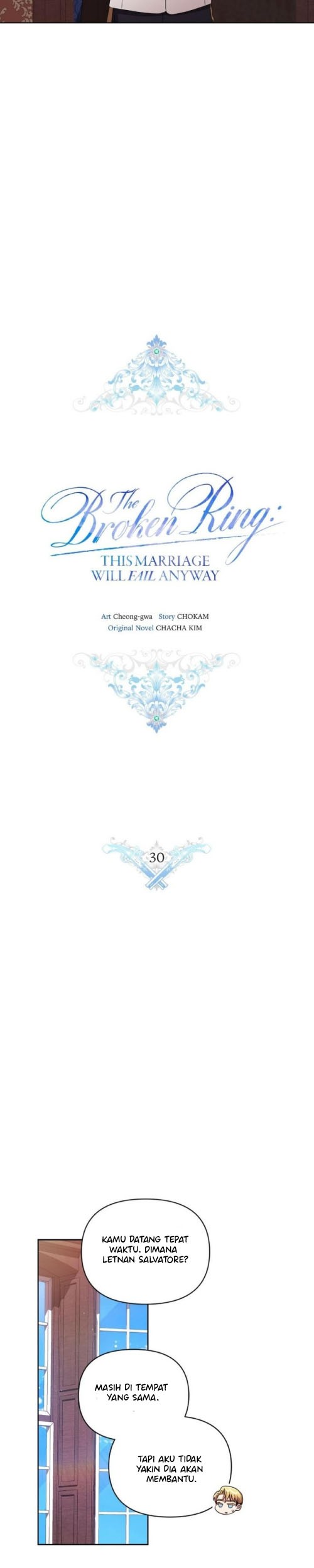 The Broken Ring: This Marriage Will Fail Anyway Chapter 30 - halaman 9