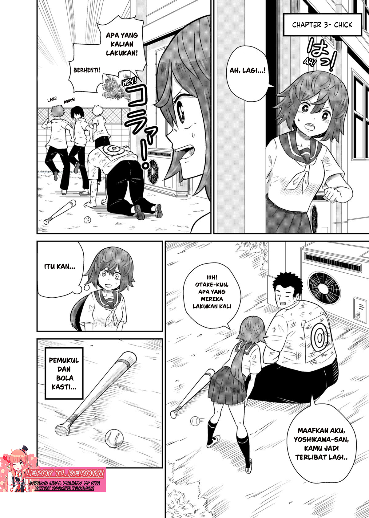 The bullied kid is cool. Chapter 3 - halaman 1