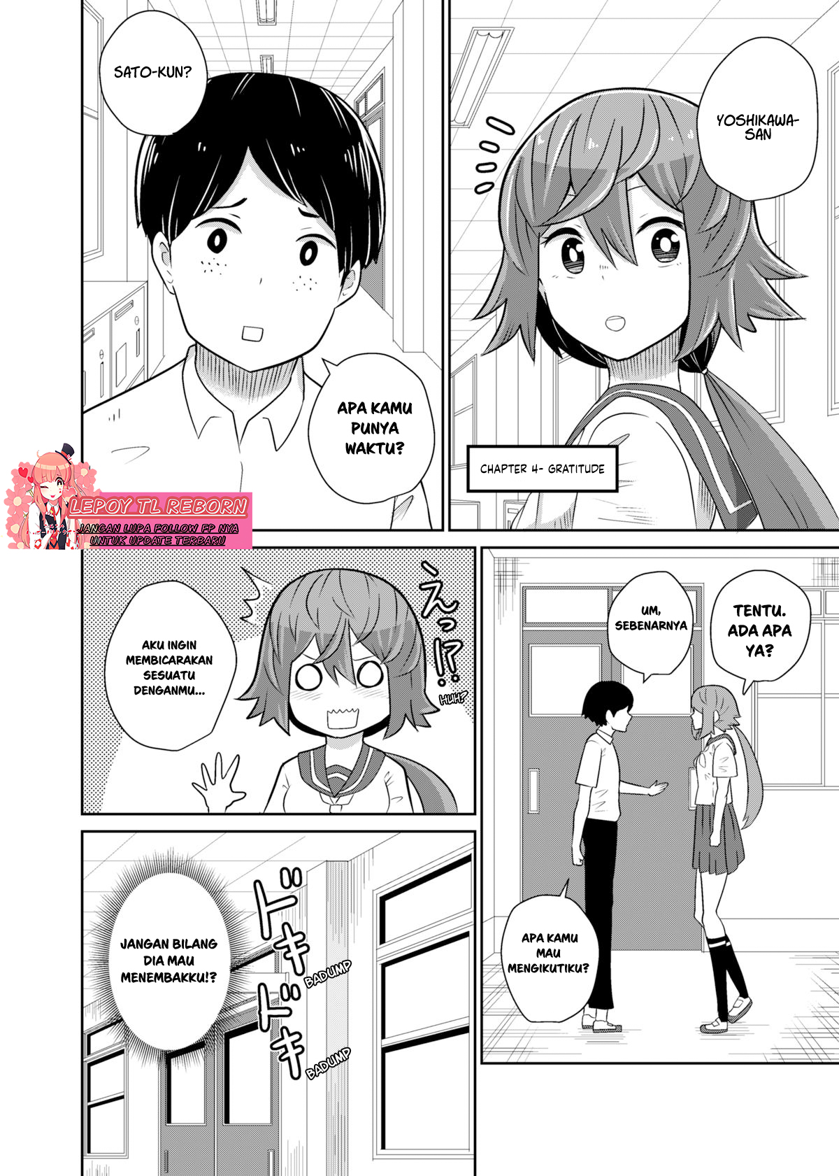 The bullied kid is cool. Chapter 4 - halaman 1