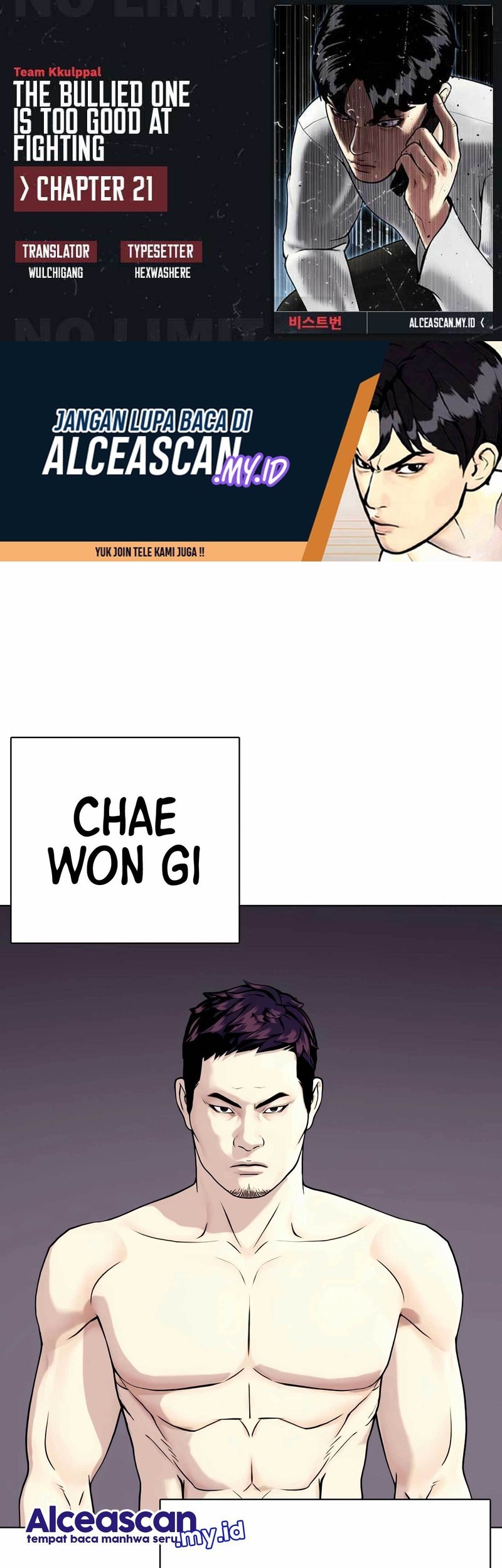 The Bullied One Is Too Good at Fighting Chapter 21 - halaman 1