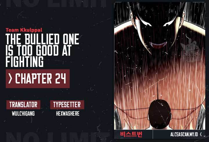 The Bullied One Is Too Good at Fighting Chapter 24 - halaman 1