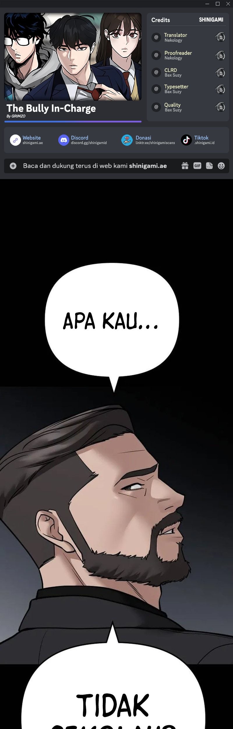 The Bully In Charge Chapter 108 - halaman 1