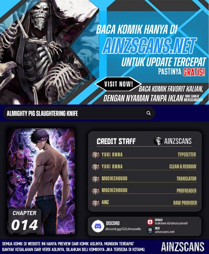 The Butcher Blade That Pierces All Realms Chapter 14 - halaman 1