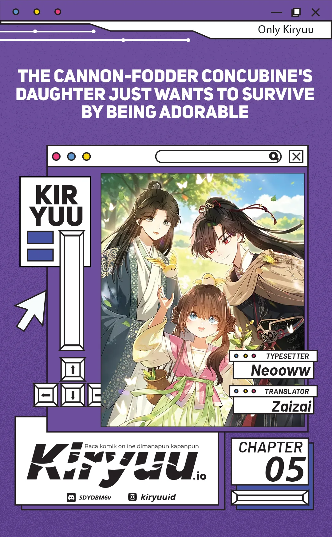 The Cannon-Fodder Concubine's Daughter Just Wants to Survive by Being Adorable Chapter 5 - halaman 1