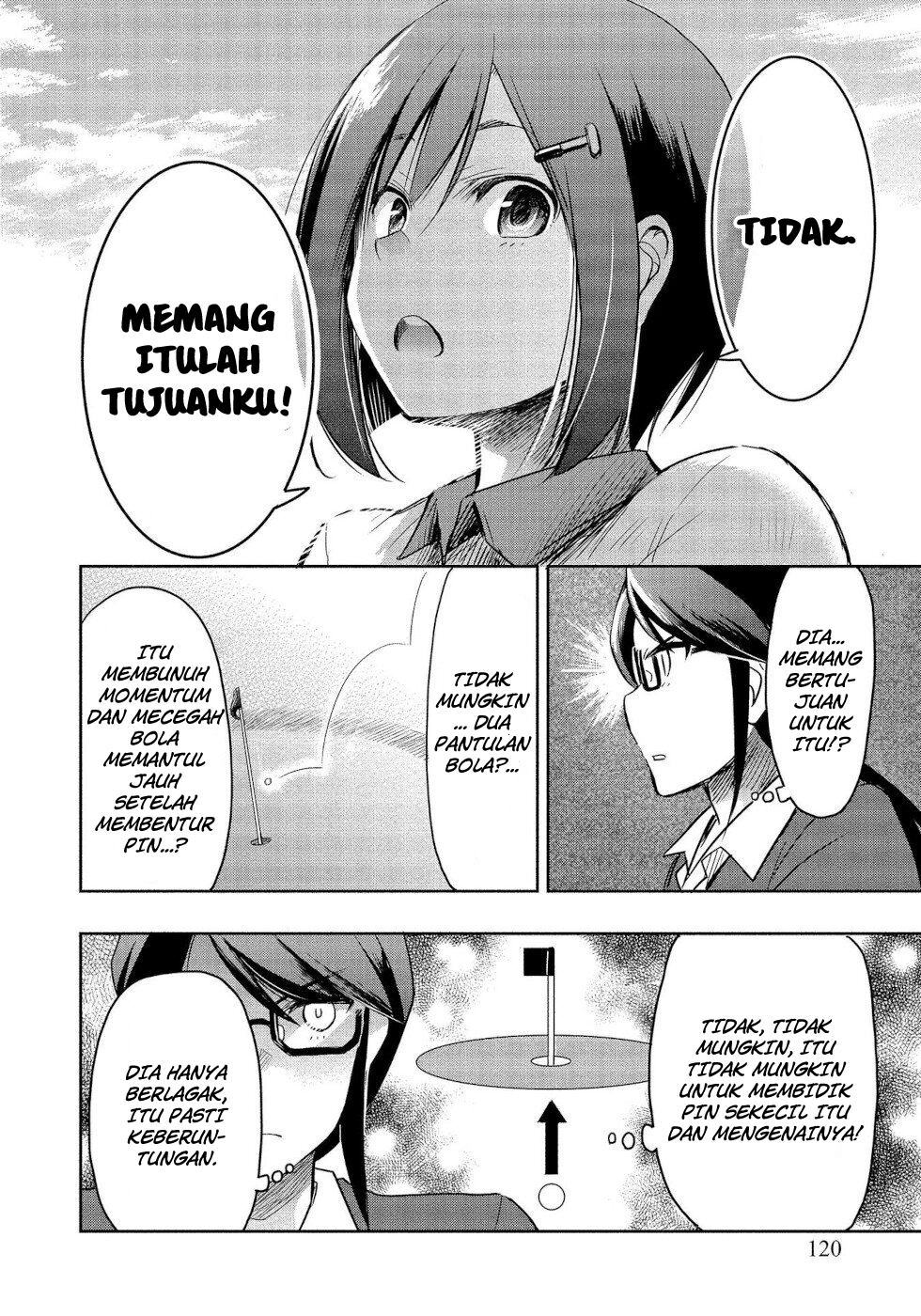 The Case Of Me, A Pro Golfer, Being Reincarnated As My Little Sister’s Putter Chapter 3 - halaman 12