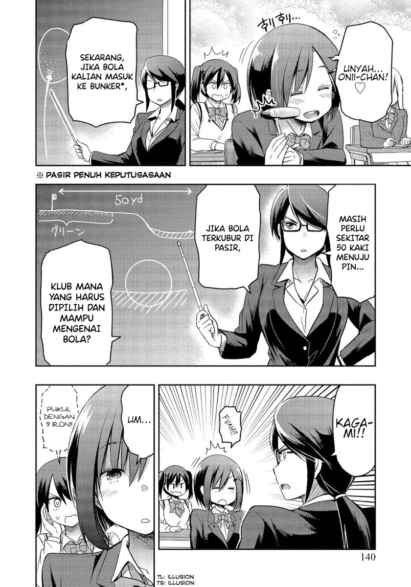 The Case Of Me, A Pro Golfer, Being Reincarnated As My Little Sister’s Putter Chapter 4 - halaman 2
