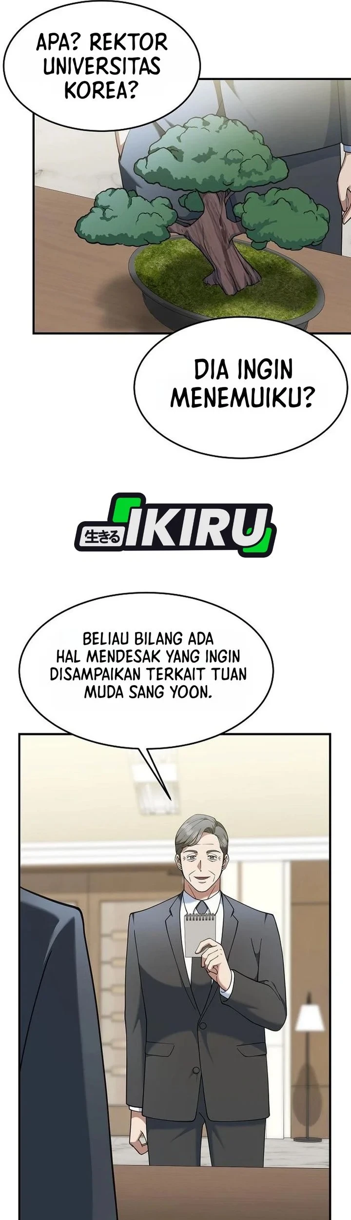 The Chairman Who Just Wants to Slack Off Chapter 12 - halaman 8