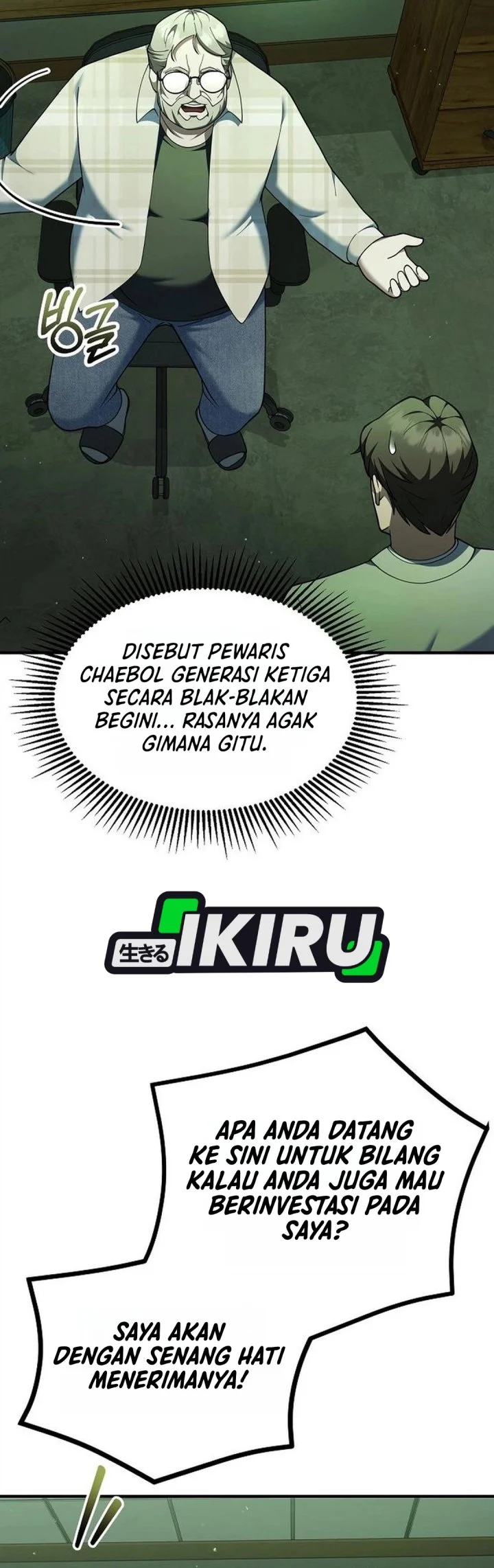 The Chairman Who Just Wants to Slack Off Chapter 17 - halaman 15