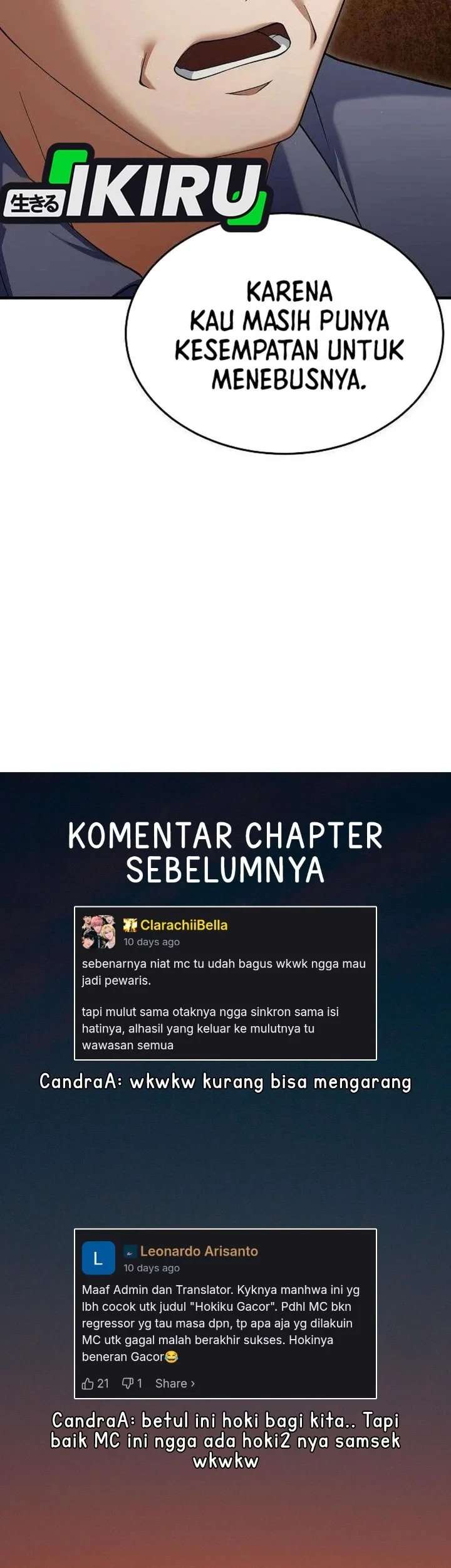 The Chairman Who Just Wants to Slack Off Chapter 19 - halaman 65
