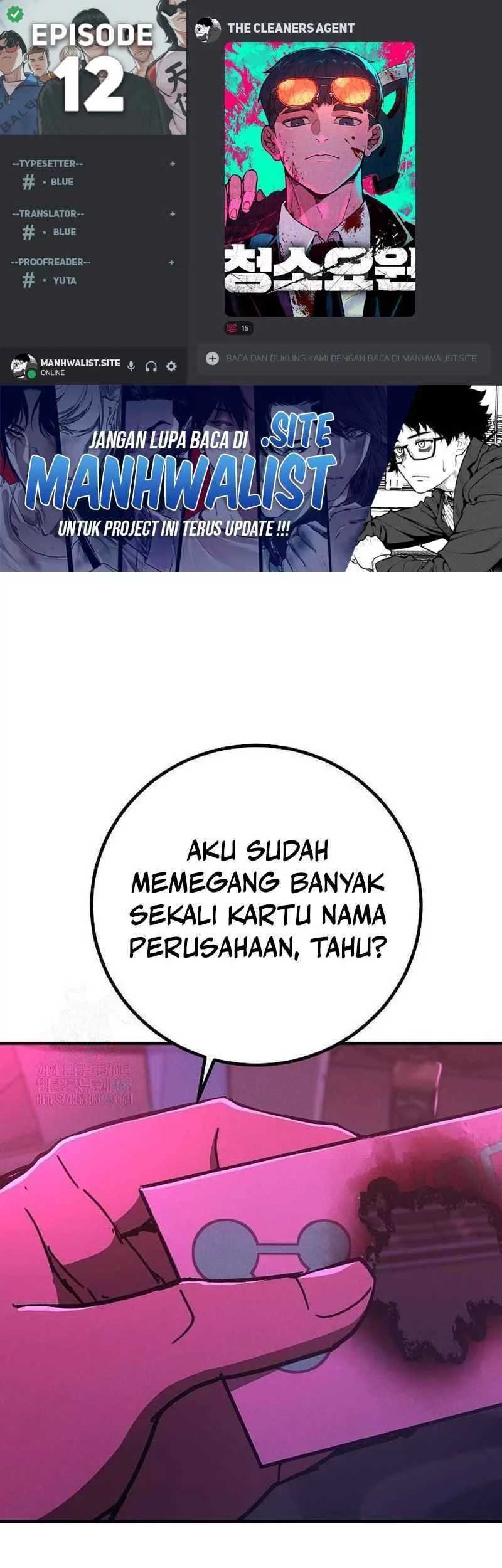 The Cleaners Agent Chapter 12 - halaman 1