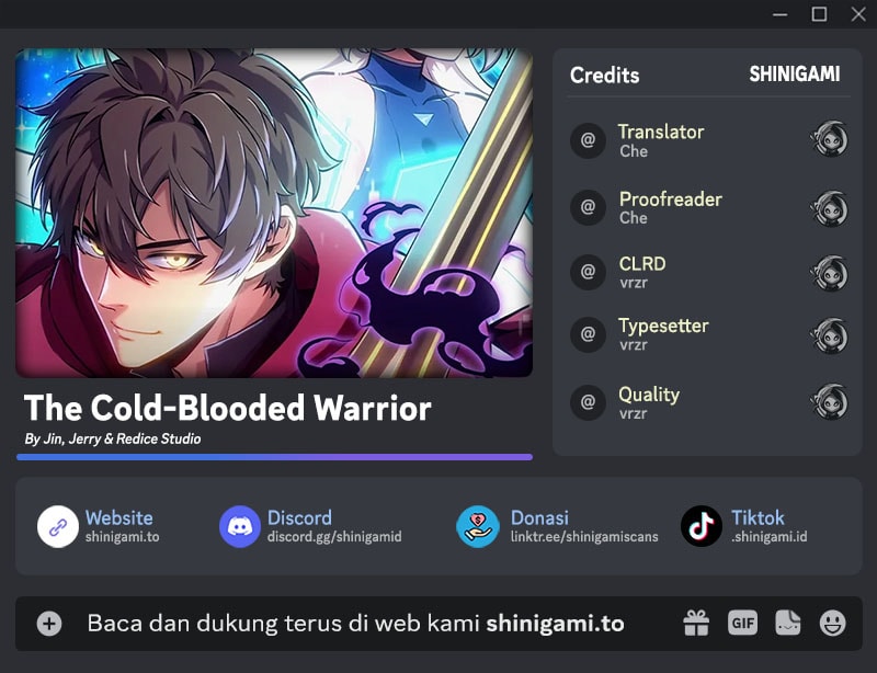 The Cold-Blooded Warrior Chapter 21 - halaman 1