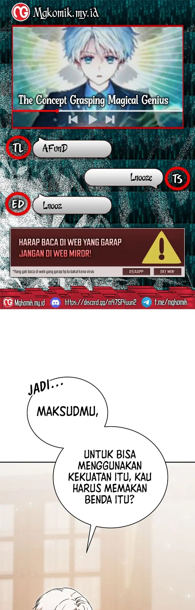 The Concept-Grasping Magical Genius Chapter 33 - halaman 1