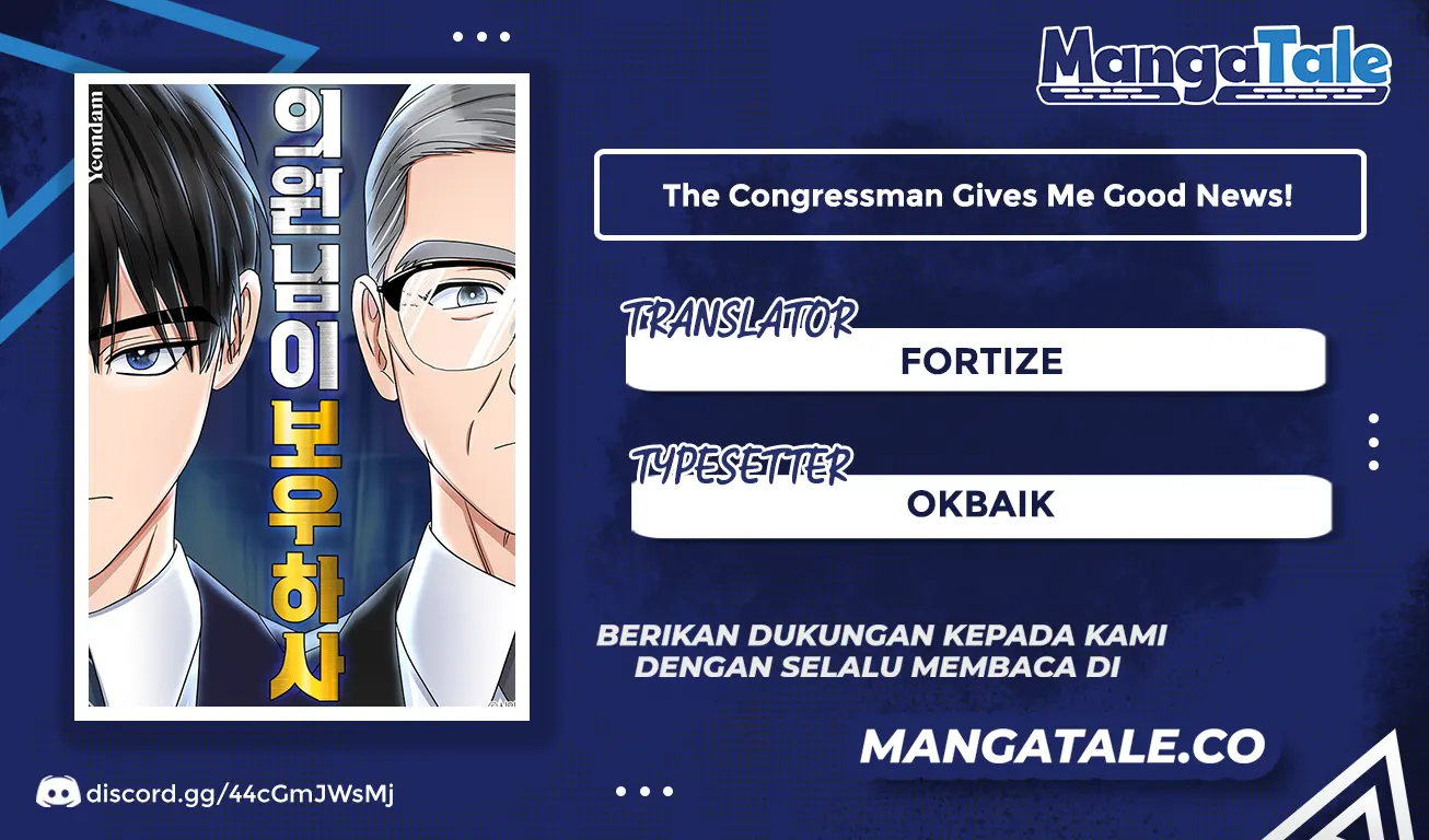 The Congressman Gives Me Good News! Chapter 27 - halaman 1