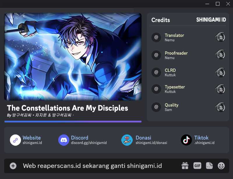 The Constellations Are My Disciples Chapter 15 - halaman 1