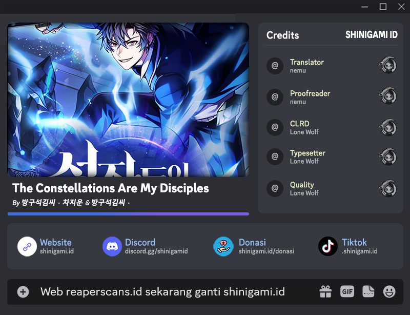 The Constellations Are My Disciples Chapter 7 - halaman 1