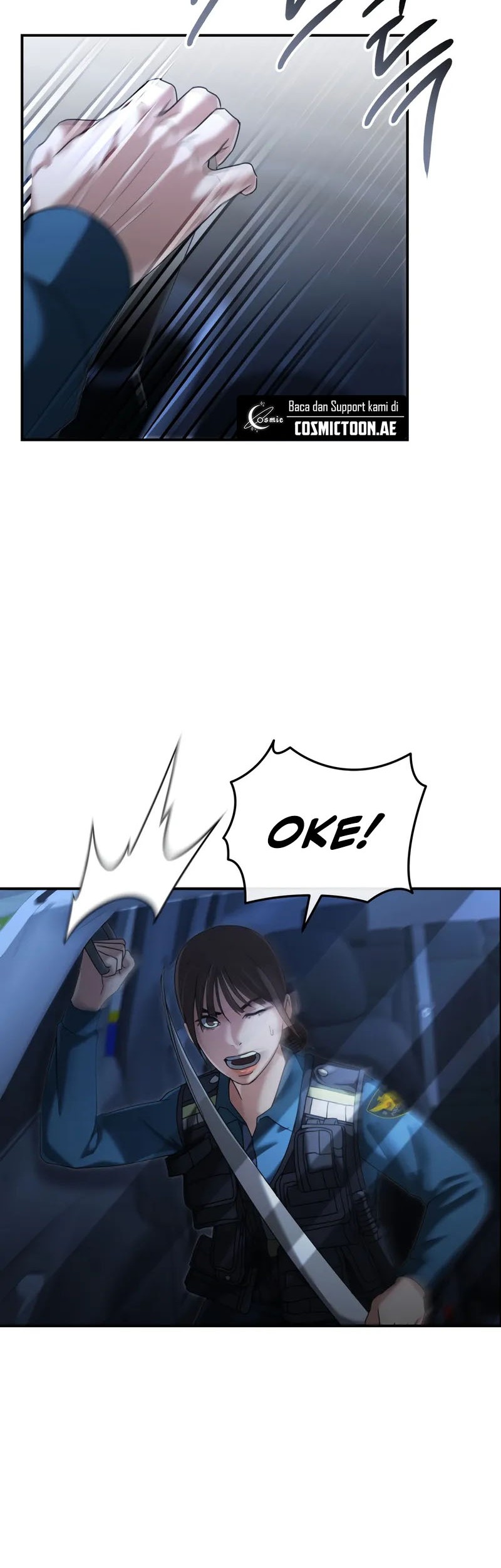 The Cop Is Too Strong Chapter 17 - halaman 47