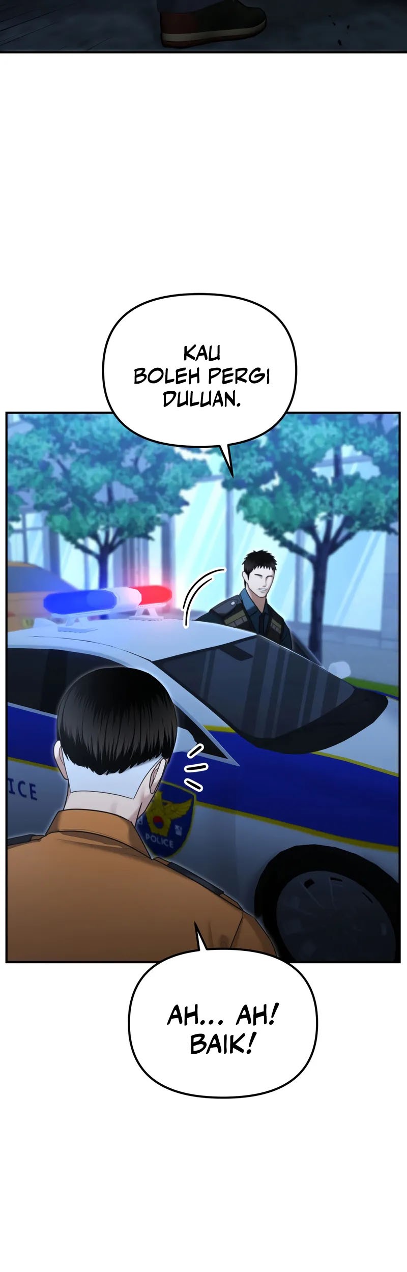The Cop Is Too Strong Chapter 17 - halaman 54