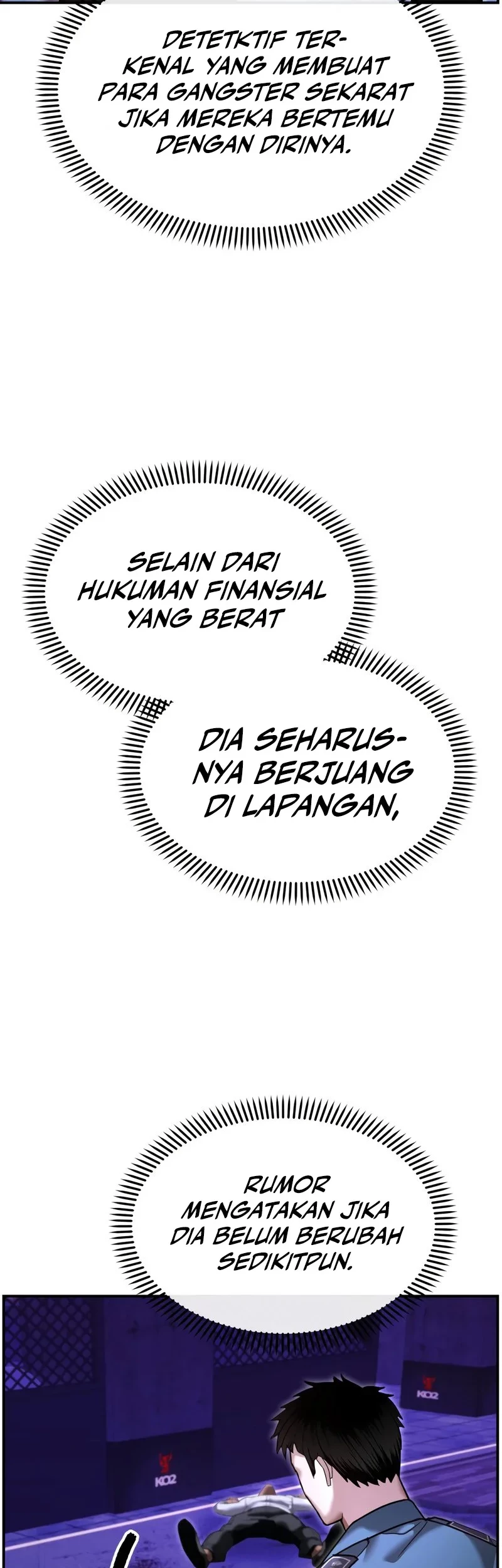 The Cop Is Too Strong Chapter 18 - halaman 70