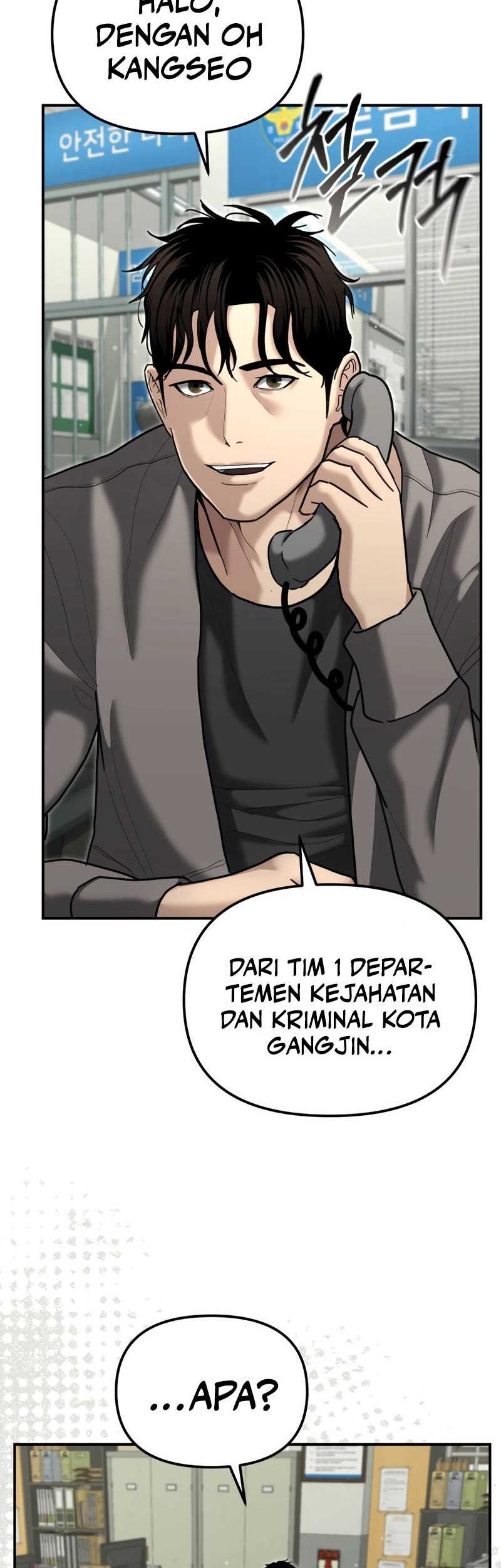The Cop Is Too Strong Chapter 25 - halaman 35