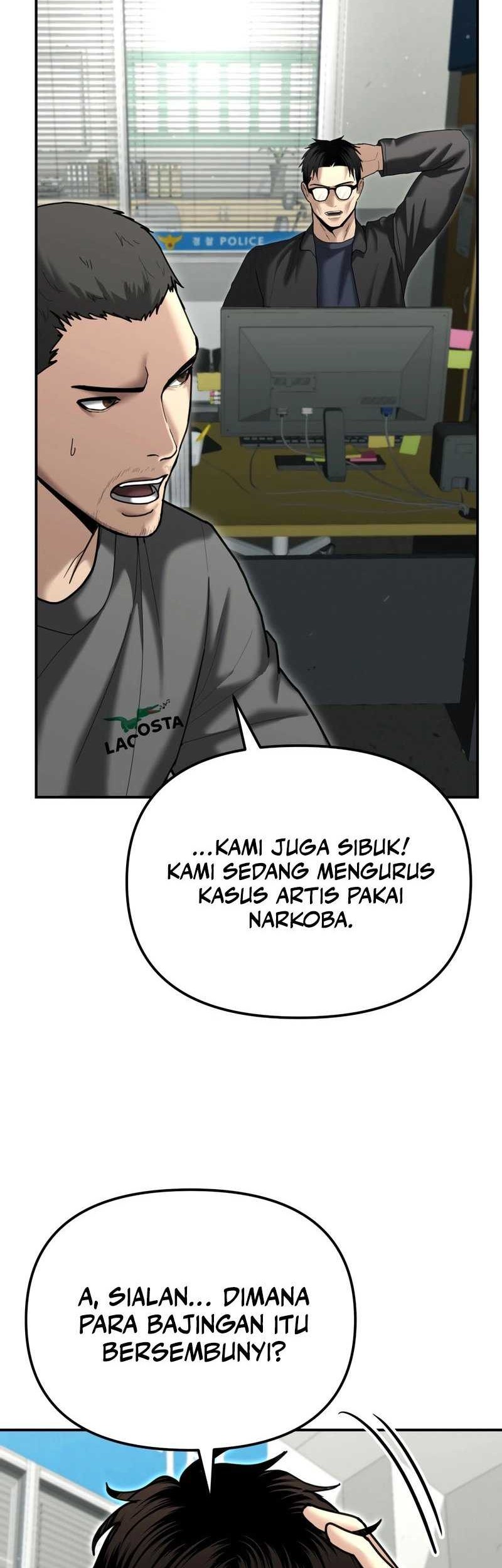 The Cop Is Too Strong Chapter 28 - halaman 76