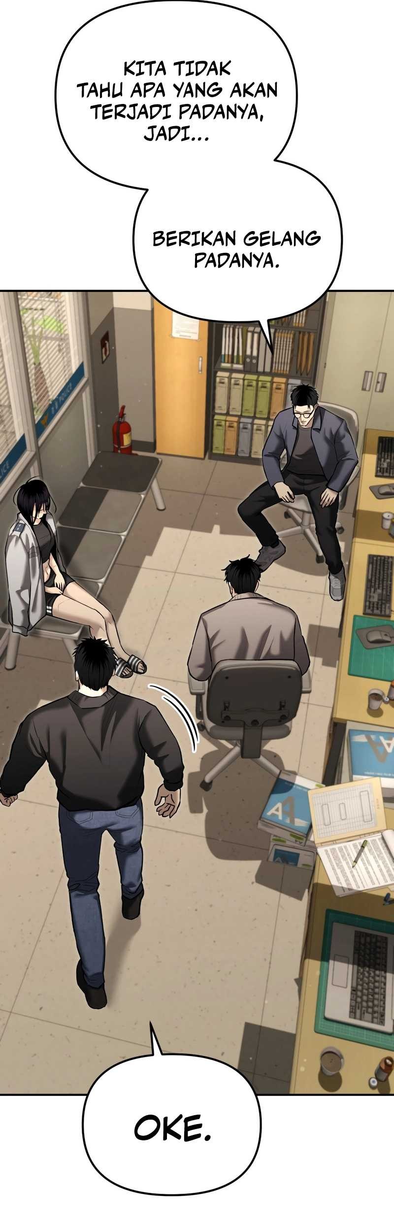 The Cop Is Too Strong Chapter 30 - halaman 37