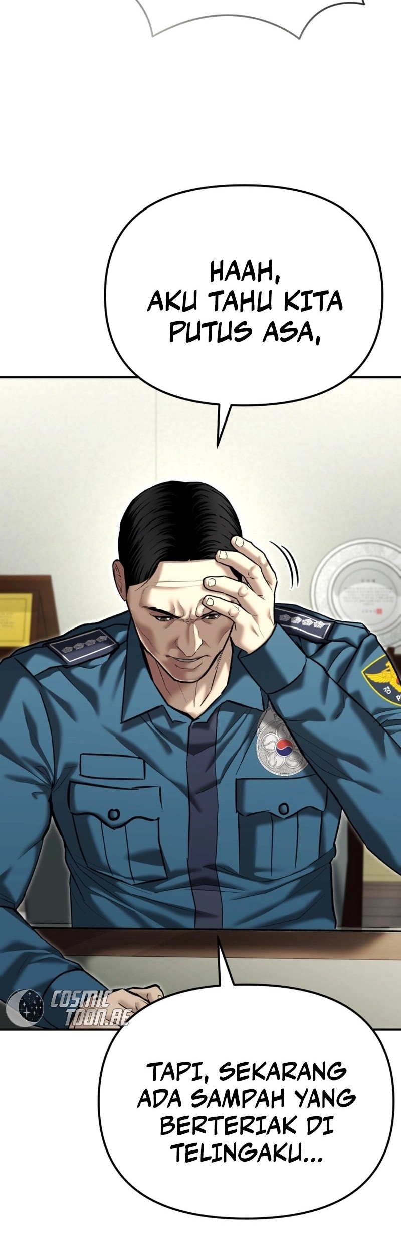 The Cop Is Too Strong Chapter 38 - halaman 43
